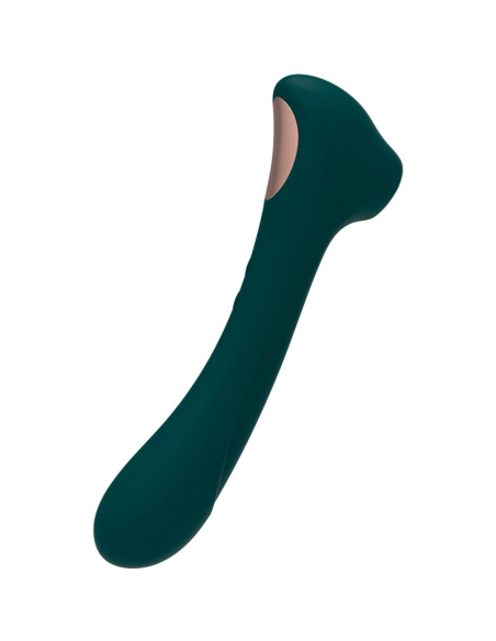 ALIVE - QUIVER Succionador y Vibrador Verde | SexPlace.MX