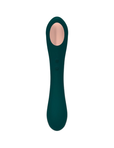 ALIVE - QUIVER Succionador y Vibrador Verde | SexPlace.MX