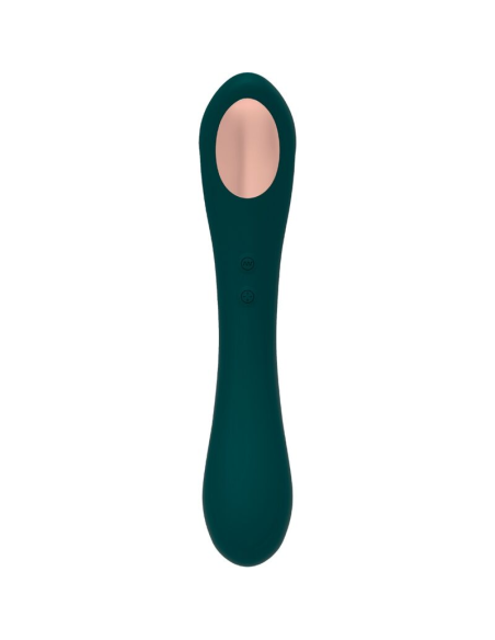ALIVE - QUIVER Succionador y Vibrador Verde | SexPlace.MX