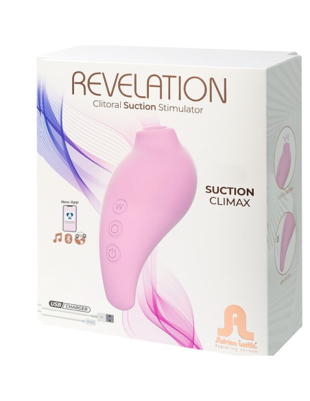 ADRIEN LASTIC - REVELATION Succionador Clitoris Rosa | SexPlace.MX