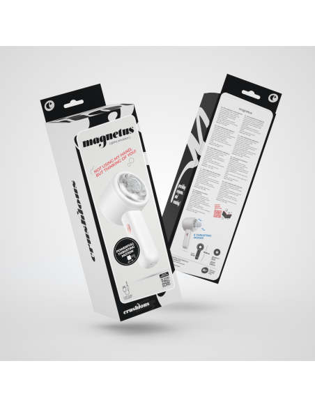 CRUSHIOUS - MAGNETUS Masturbador Recargable | SexPlace.MX