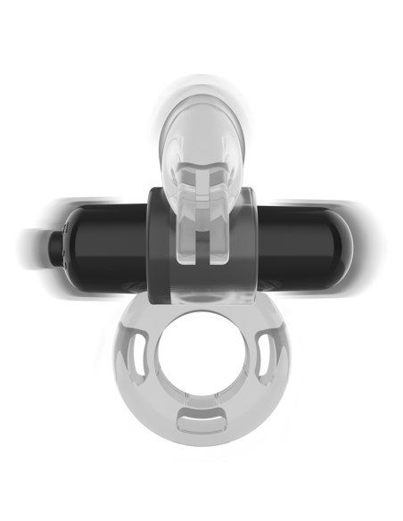 INTENSE - FRY RABBIT RING Anillo Vibrador Transparente | SexPlace.MX