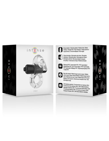 INTENSE - FRY RABBIT RING Anillo Vibrador Transparente | SexPlace.MX
