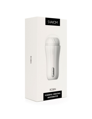 SVAKOM - ROBIN Masturbador Vibrador para Pene | SEXPLACE.MX