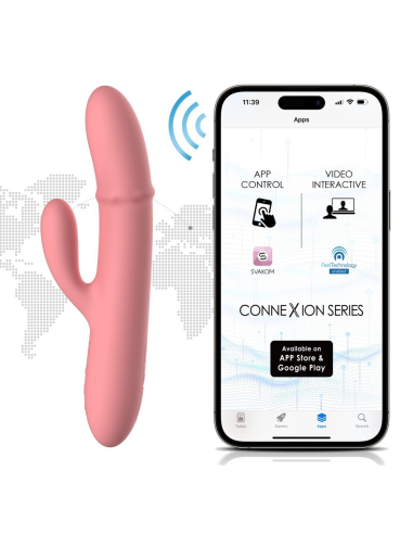 SVAKOM - MORA NEO Vibrador con empuje automático | SexPlace.MX