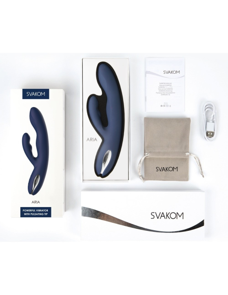 SVAKOM - AYLIN  Conejito Vibrador Pulsante | SEXPLACE.MX