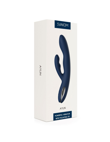 SVAKOM - AYLIN  Conejito Vibrador Pulsante | SEXPLACE.MX