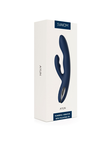 SVAKOM - AYLIN  Conejito Vibrador Pulsante | SEXPLACE.MX