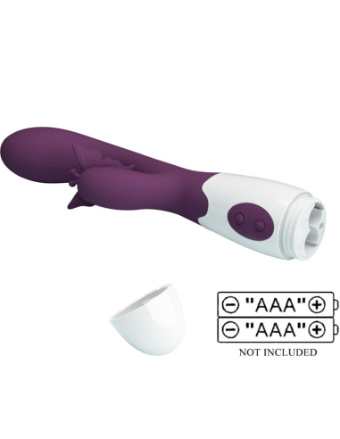 PRETTY LOVE - BUTTERFLY KISS Vibrador Conejito Y Punto G | SexPlace.MX