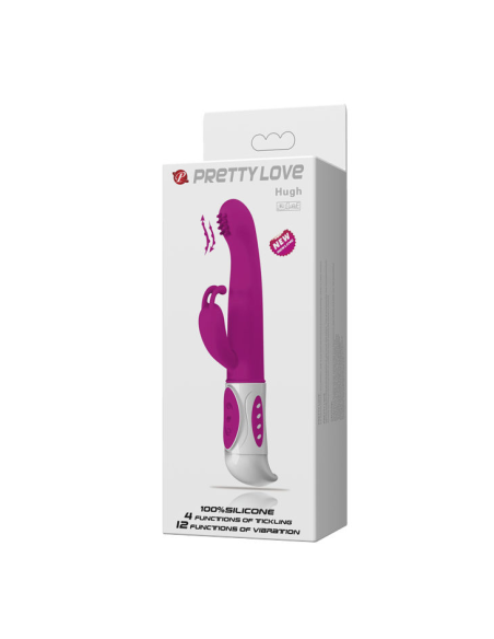 PRETTY LOVE - SMART HUGH Vibrador Conejito Lila | SexPlace.MX