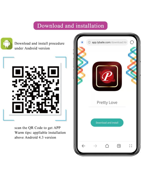 PRETTY LOVE - CATALINA Huevo Vibrador Recargable Rosa | SexPlace.MX