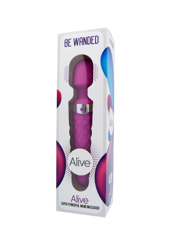 BE WANDED - Vibrador Varita Masajeadora Morado | SexPlace.MX