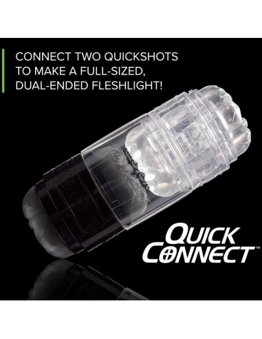 FLESHLIGHT - QUICK CONNECT Adaptador Quickshot | SexPlace.MX