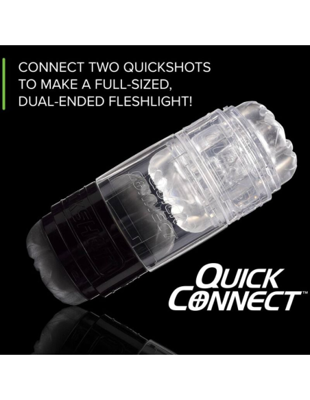 FLESHLIGHT - QUICK CONNECT Adaptador Quickshot | SexPlace.MX