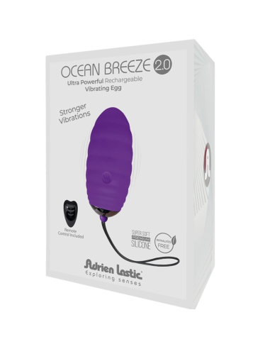 ADRIEN LASTIC - OCEAN BREEZE 2.0 Violeta Huevo vibrador | SexPlace.MX