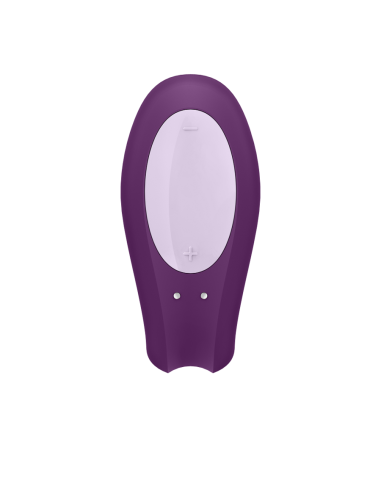 SATISFYER - Double Joy Vibrador Para Parejas App Morado | SexPlace.MX