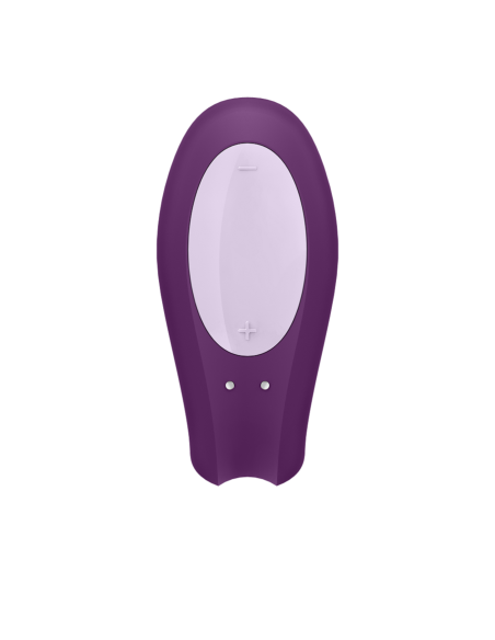 SATISFYER - Double Joy Vibrador Para Parejas App Morado | SexPlace.MX