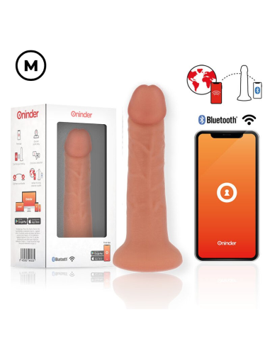 ONINDER - MEDIUM BOGOTÁ Dildo Vibrador 20 cm Con App | SexPlace.MX