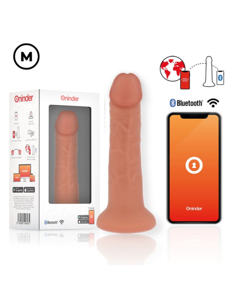 ONINDER - MEDIUM BOGOTÁ Dildo Vibrador 20 cm Con App | SexPlace.MX