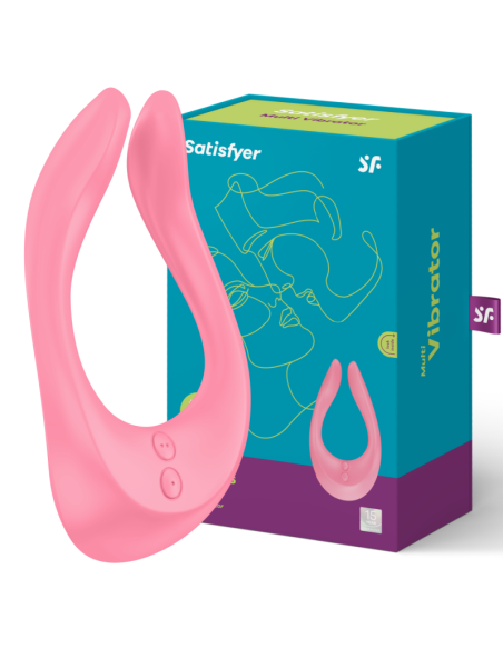 SATISFYER - PARTNER MULTIFUN 2 Rosa | SexPlace.MX