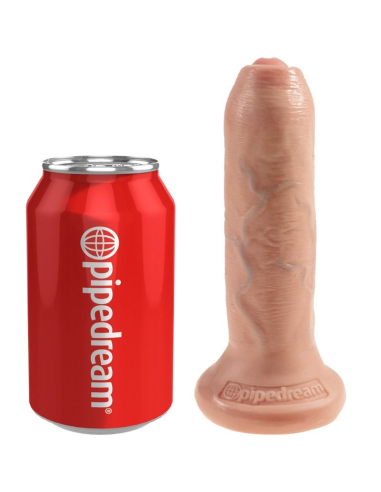 KING COCK - PENE REALISTICO con PREPUCIO 15 CM | SexPlace.MX