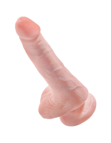 KING COCK - Pene Realístico Con Testículos 13.5 Cm | SexPlace.MX