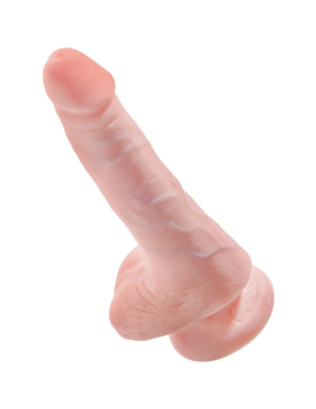 KING COCK - Pene Realístico Con Testículos 13.5 Cm | SexPlace.MX