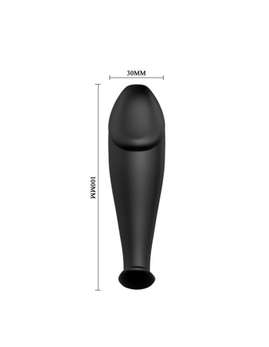 PRETTY LOVE - Plug Anal Silicona Forma Pene Y Vibración | SexPlace.MX