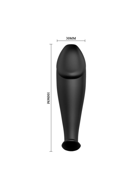 PRETTY LOVE - Plug Anal Silicona Forma Pene Y Vibración | SexPlace.MX