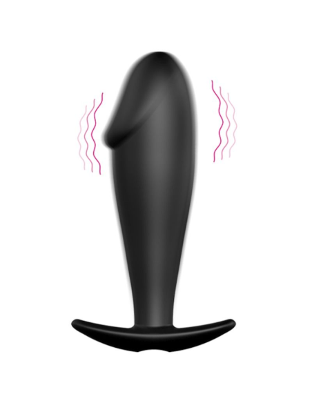 PRETTY LOVE - Plug Anal Silicona Forma Pene Y Vibración | SexPlace.MX