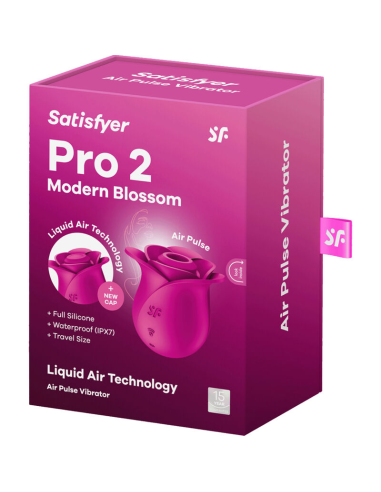 SATISFYER - AIR PULSE PRO 2 MODERN BLOSSOM Vibrador | SexPlace.MX