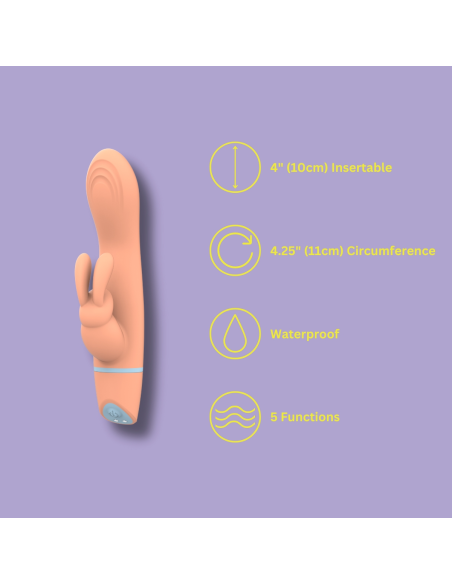 MINA - Vibrador Conejo Thrill G-Spot | SexPlace.MX
