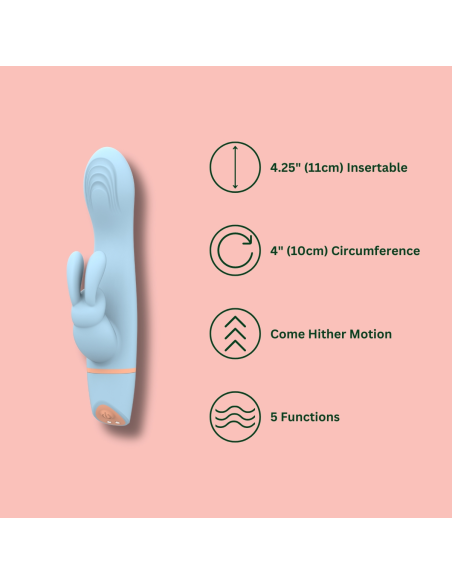 MINA - Vibrador de Conejo Salve Ven Aquí | SexPlace.MX