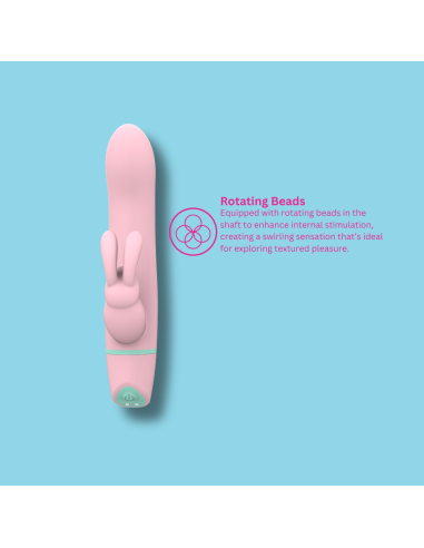 MINA - Ripple Conejito Vibrador Giratorio | SexPlace.MX