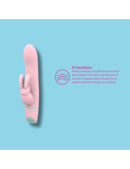 MINA - Ripple Conejito Vibrador Giratorio | SexPlace.MX