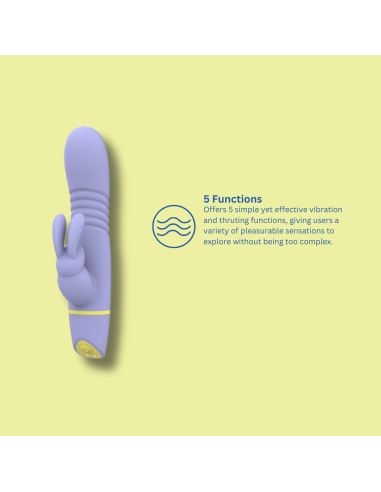 MINA - Tide Thrusting Vibrador de Conejo | SexPlace.MX