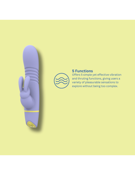 MINA - Tide Thrusting Vibrador de Conejo | SexPlace.MX