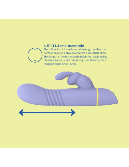 MINA - Tide Thrusting Vibrador de Conejo | SexPlace.MX