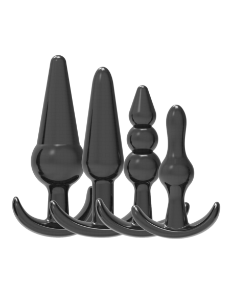 LOVING JOY - Kit de entrenamiento con Tapón Anal Negro | SexPlace.MX