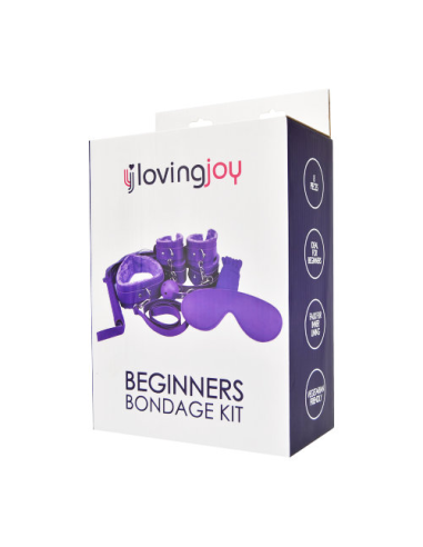 LOVING JOY - Kit Bondage Principiantes 8 Piezas | SexPlace.MX