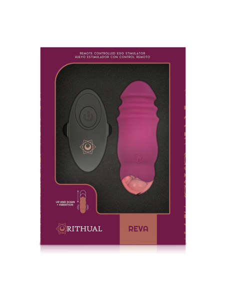 RITHUAL - Huevo Control Remoto Up&Down + Vibración | Estimula tu Pasión en Pareja