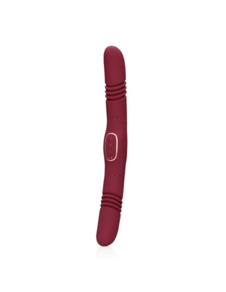 LOVELINE - Vibrador Doble con Empuje Merlot Grape | SexPlace.MX