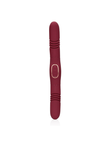 LOVELINE - Vibrador Doble con Empuje Merlot Grape | SexPlace.MX