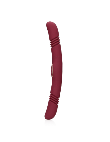 LOVELINE - Vibrador Doble con Empuje Merlot Grape | SexPlace.MX