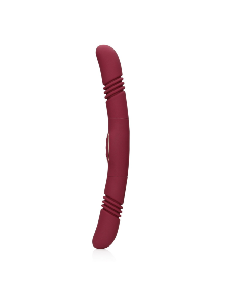 LOVELINE - Vibrador Doble con Empuje Merlot Grape | SexPlace.MX