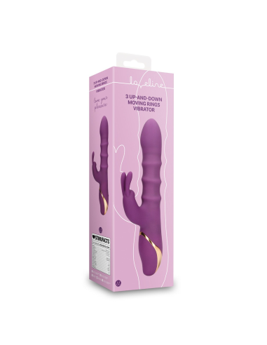 LOVELINE - Conejito Vibrador 3 Anillos Empuje Orchidee | SexPlace.MX