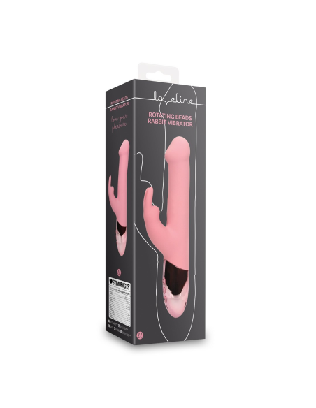 LOVELINE - Conejito Vibrador y Rotador Pink Arabesque | SexPlace.MX