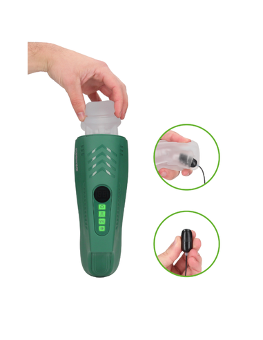 Forest Warrior Ayla Masturs– Masturbador Multifunción con Succión, Vibración y Voz