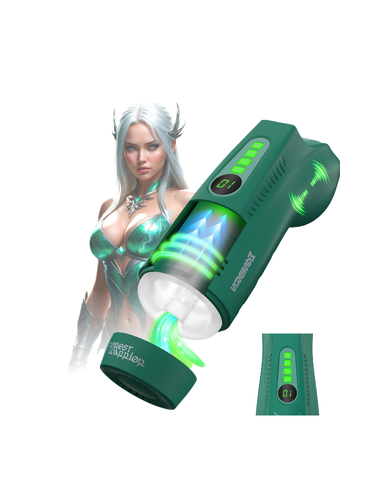 Forest Warrior Ayla Masturs– Masturbador Multifunción con Succión, Vibración y Voz