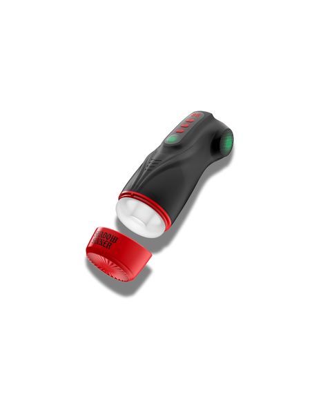 Shadow Sinner Raven Masturs– Masturbador Multifunción con Succión, Vibración y Luces LED